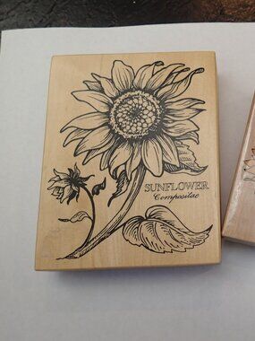 Sunflower Stamps Set of 2